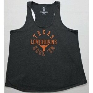 Authentic Apparel We Are Texas Womens Tank Top Grey 2XL